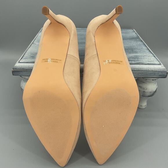 NEW Dream Pairs Women’s Christian Pointed Toe Pumps Beige Size 10 - Picture 8 of 10